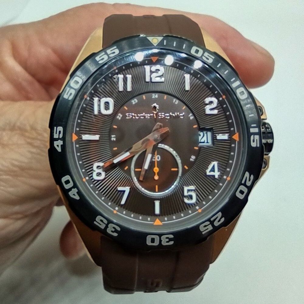 Studer Schild Man's Date Watch